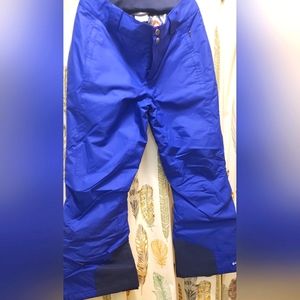 Columbia Omni Heat Royal Blue Size Medium Ski Pant